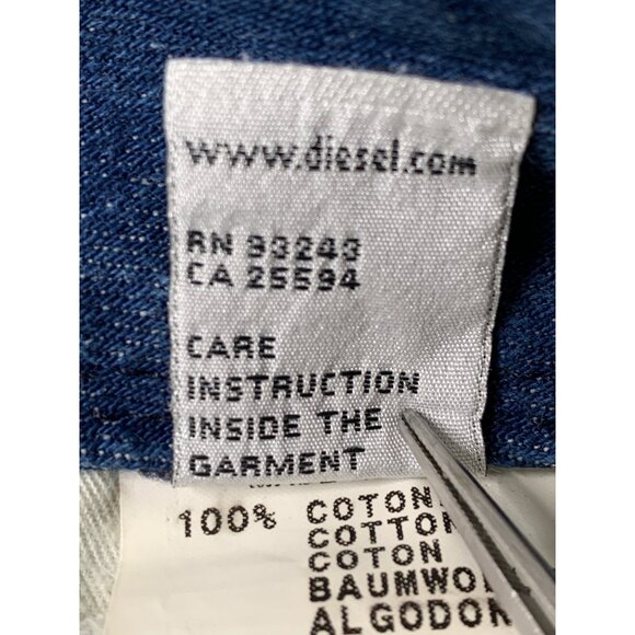 Mens VTG Diesel Italy X-Rotuck Flare Leg Jeans Size 30 x 30.5  Denim RN10210 - Picture 6 of 10